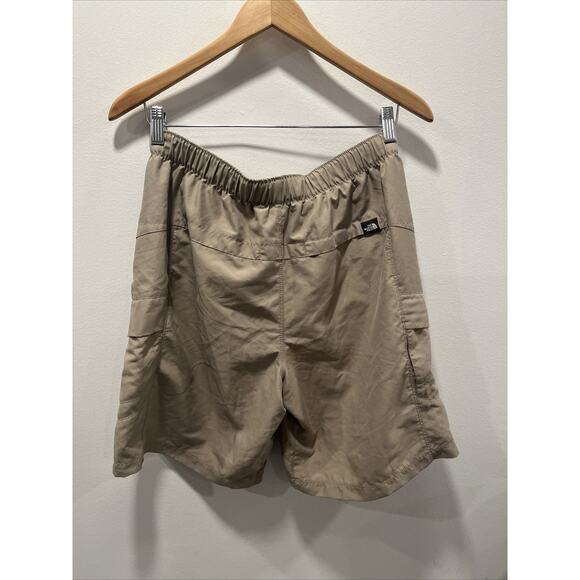The North Face Beige 9” Inseam Belted Cargo Shorts Men’s Size S - Picture 1 of 6